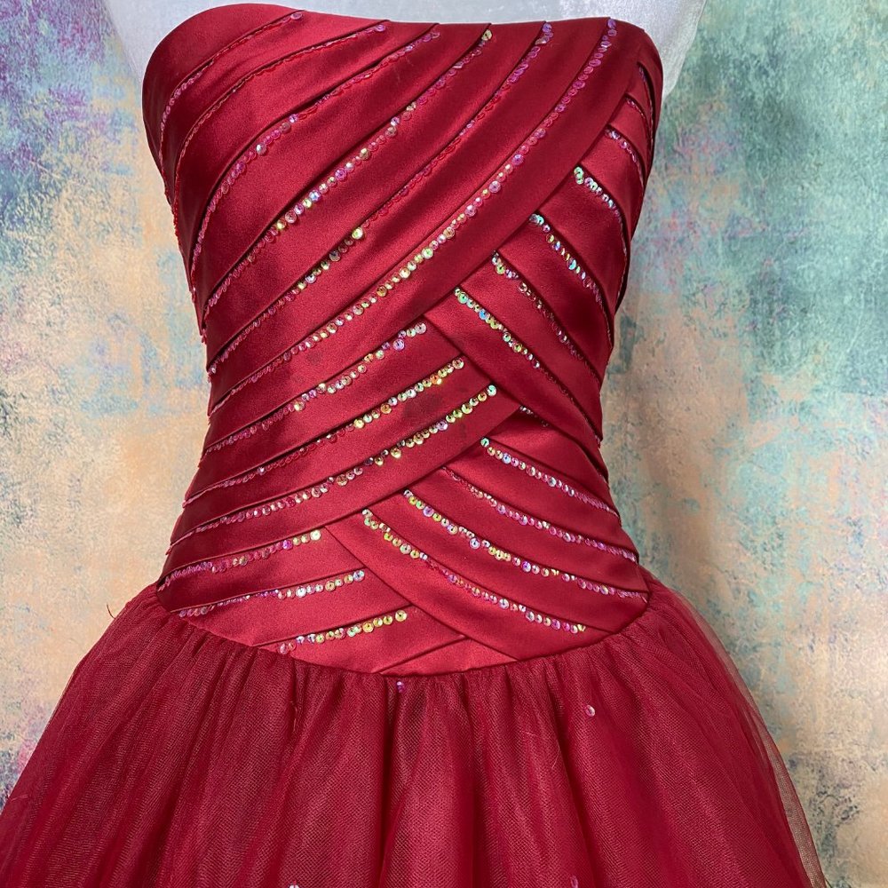 📌Alfred Angelo Prom -Sweet 16- Quensinata Princess Gown - Ball - Formal Dress - Picture 4 of 16